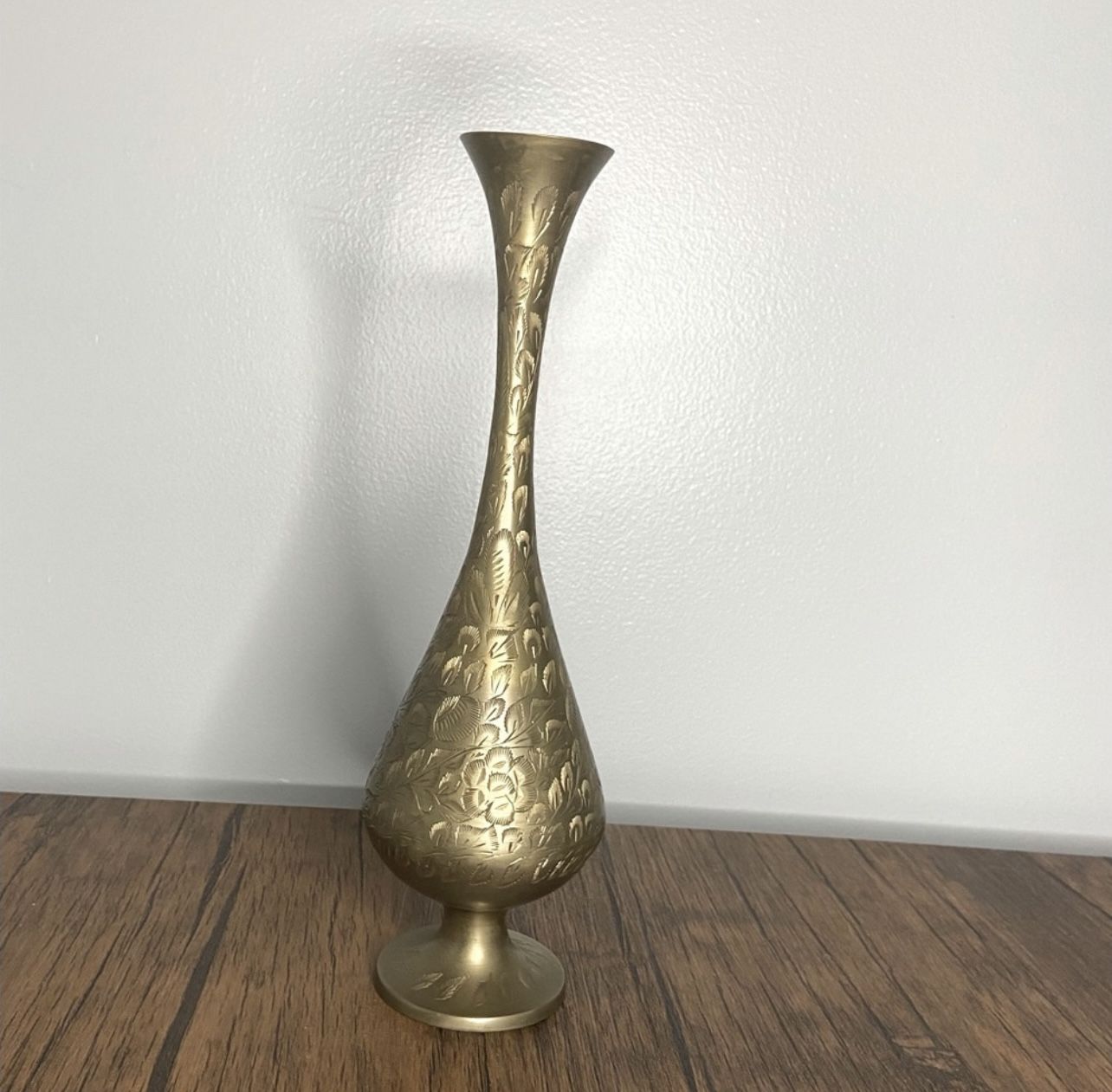 Brass vase made in India