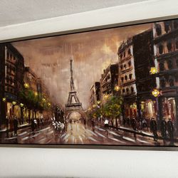 Paris portrait painting