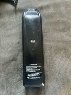 rad runner battery and charger NO KEY