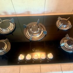 Like new gas stove top