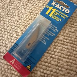 New Genuine X-ACTO #11 Blades - 5 Blades X211 Factory Sealed Pack of 5