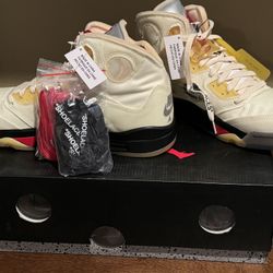 Jordan 5 Off White Sail