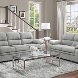 2PC Gray Sofa & Loveseat 💥SALE💥