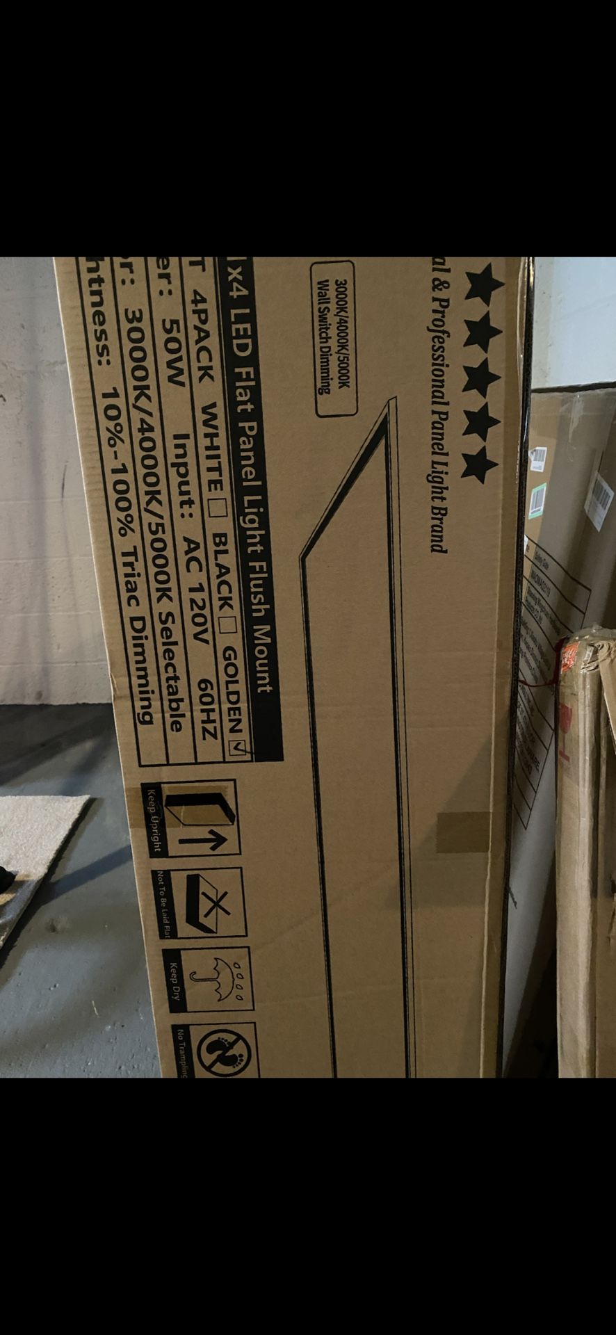 Professional Panel Light Flush Mount