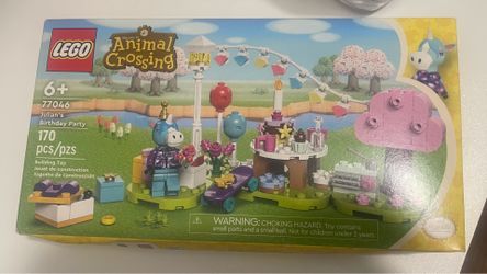 LEGO Animal Crossing Julian’s Birthday Party Video Game Toy for Kids, Animal Crossing Toy from the Video Game Series with Horse Toy Minifigure