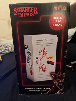 Stranger things mini fridge