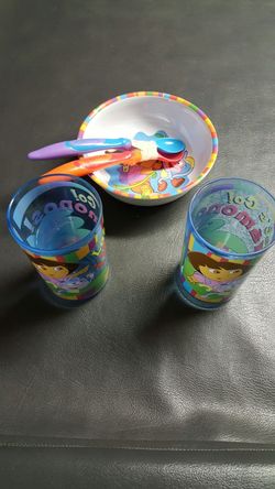 Dora Breakfast Set & Snack Container