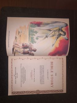 Vintage 1957 The Bible Story Library - Complete 4 Volume Set (Turner Hodges)
