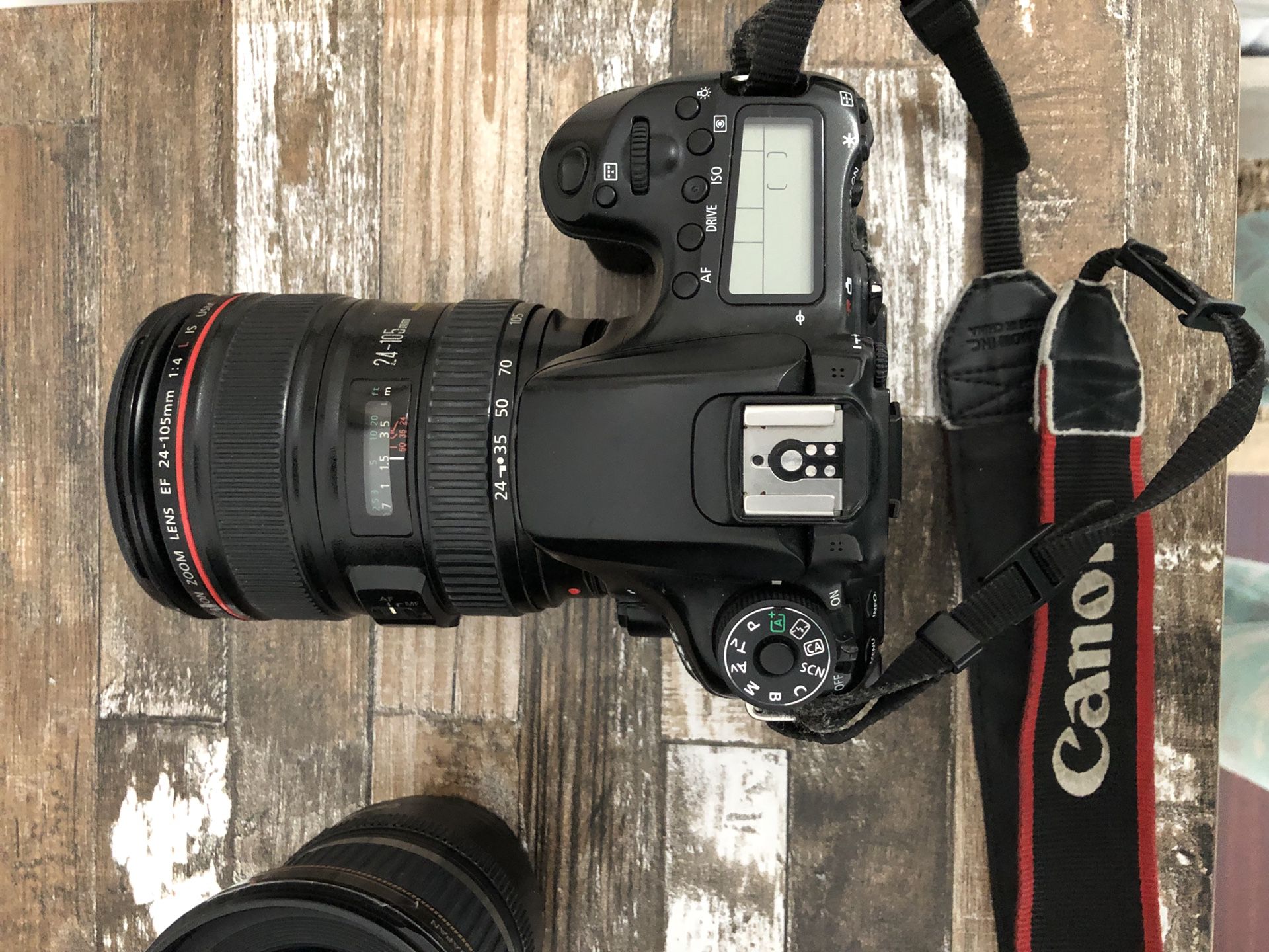 Canon 70D DSLR Camera Reconditioned | 24-105 mm Zoom Lens, 10-22 mm Wide Lens