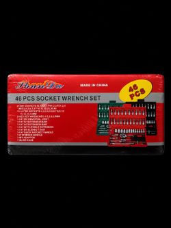 46 pcs socket wrench set ( brand new )