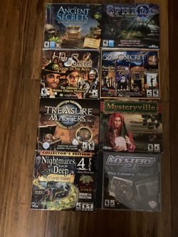 eight various PC games