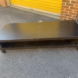 Brown Wood Coffee Table