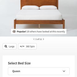 Alton Queen Size Bed Frame