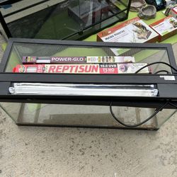 2 Reptile Tanks And 2 Micro Habitats 