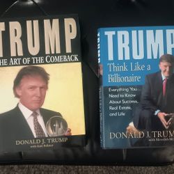 TRUMP Books (First Edition's)