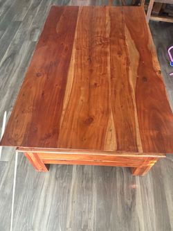 Antique Cherry Wood Living room set
