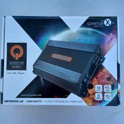 NEW! 5,000 Watt Subwoofer Amp