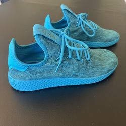 Baby blue Adidas Shoes. Pharrell Limited Edition, Size 7 Men’s 8.5 Womens