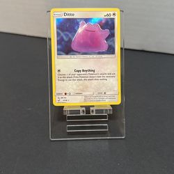 2019 Ditto 17/18 Pokemon Holo Card