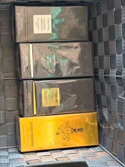 Tom Ford & Paco Rabanne Fragrance Bundle – 4 Boxes