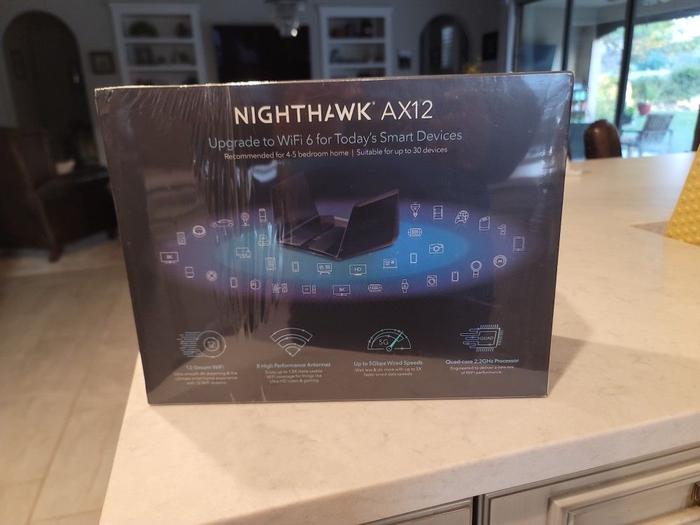 Nighthawk ROUTER AX12 AX6000