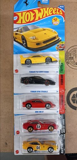 Hot Wheels Ferraris 🔥