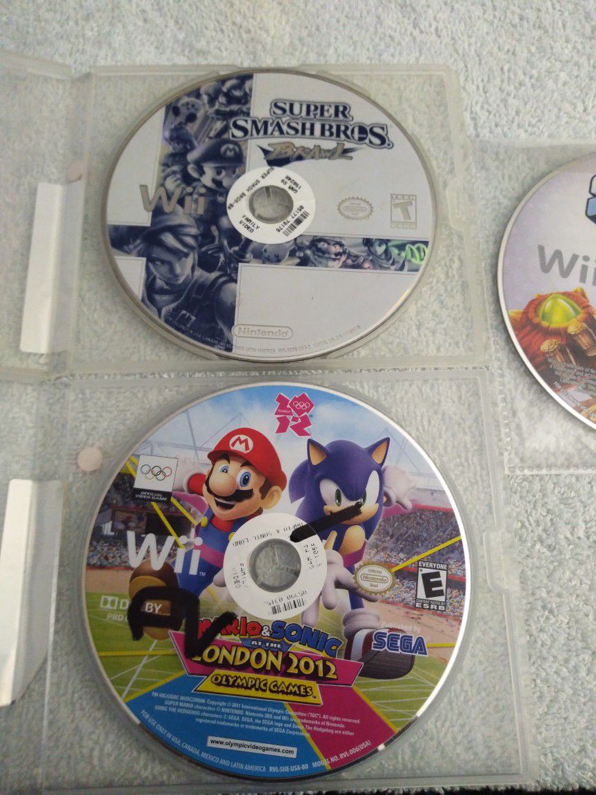 Nintendo Wii Games 3 Deal Combo Package