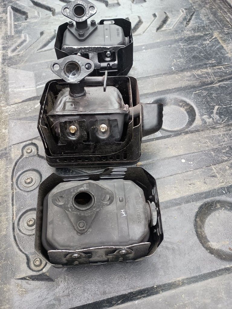 Little Mufflers For Lawnmower. Pocket Bikes Or Any Other Application