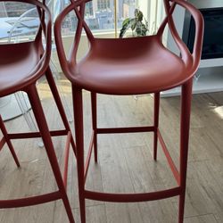 2 Kartell Bar Stools 