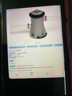 Bestway Pool pump