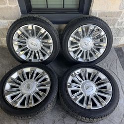 22” Cadillac Escalade Silverado Tahoe Yukon Denali Sierra Suburban Wheels Tires 6 lug