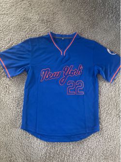 Men’s New York Mets Juan Soto Blue Jersey NEW Size Medium