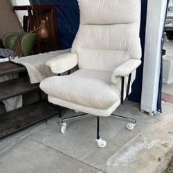 Large Overstuffed High Back Reclining Computer Office Chair