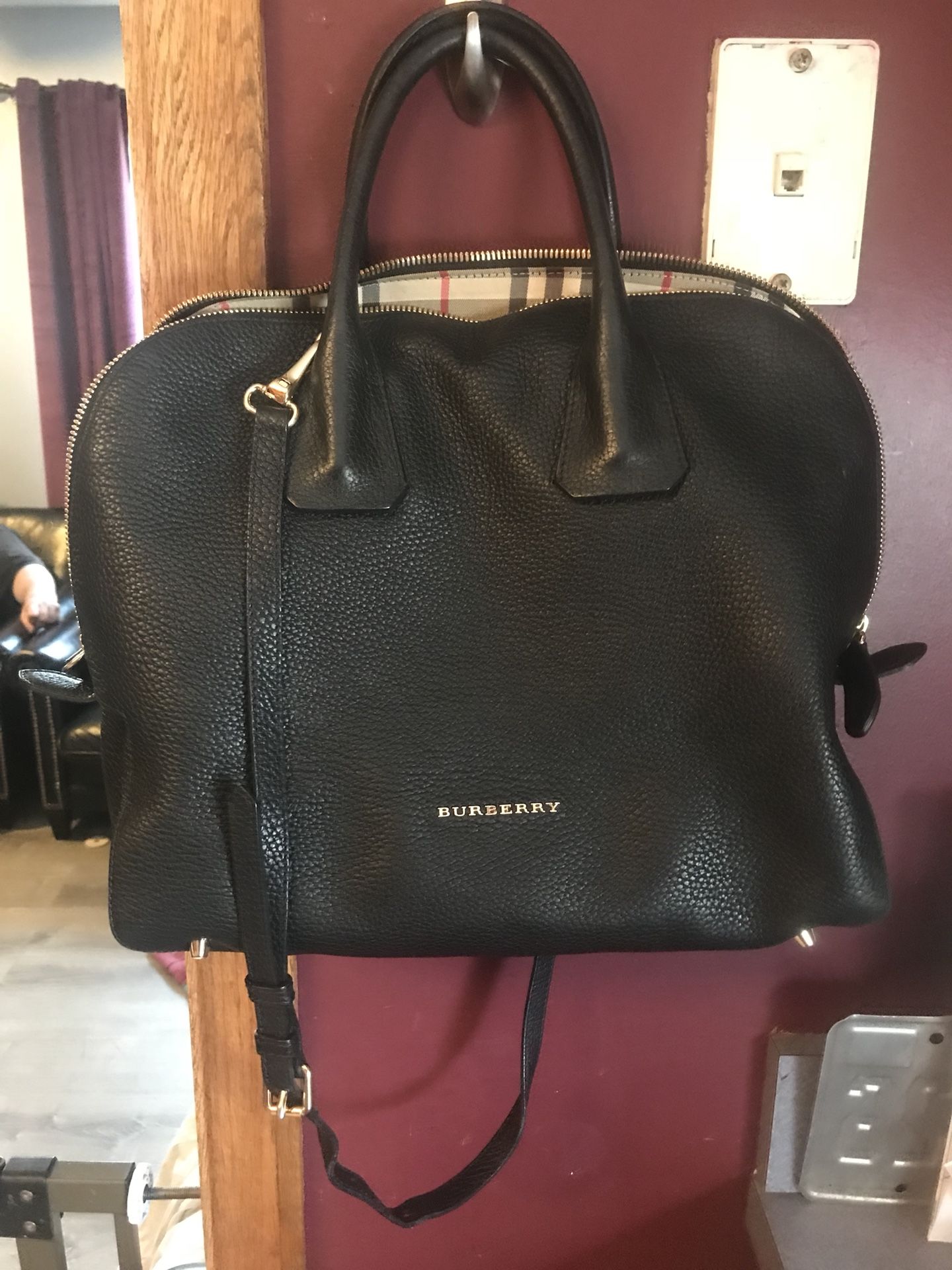 Burberry Greenwood Bowling Bag