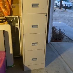 Tall  Metal File Cabinet