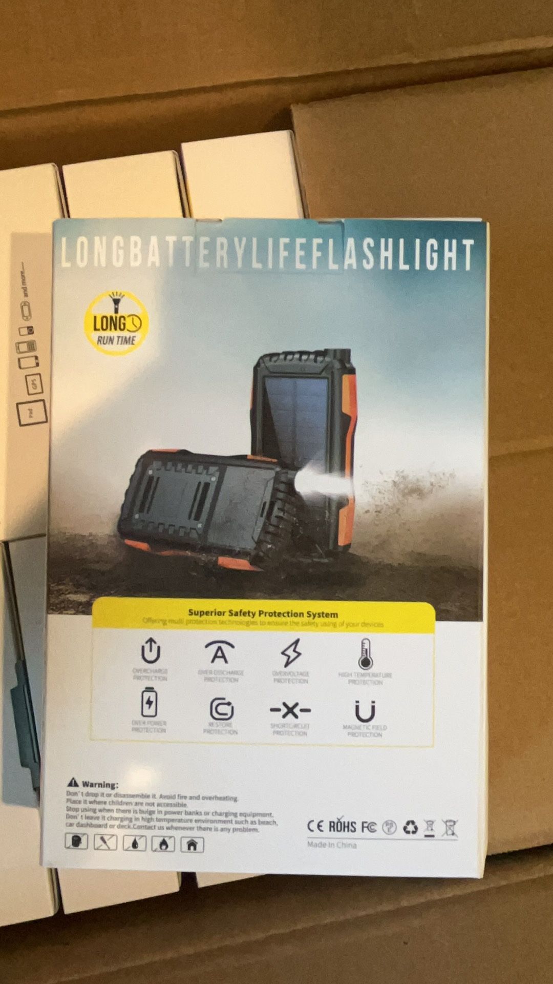 Long Battery Life Flashlight