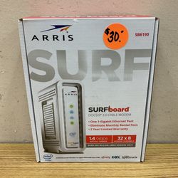 ARRIS SB6190 SURFBOARD DOCSIS 3.0 CABLE MODEM.