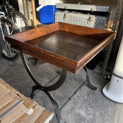 Wood Table For Living Room Area 
