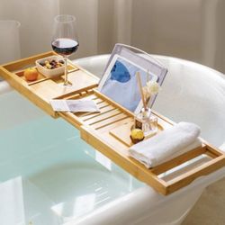 Luxury Adjustable Bath Caddy 
