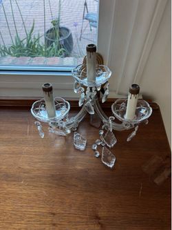 Maria Teresa 3 light crystal wall sconce