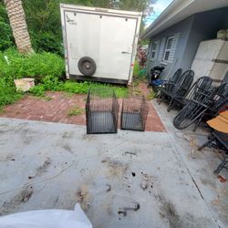 2 Dog Cages