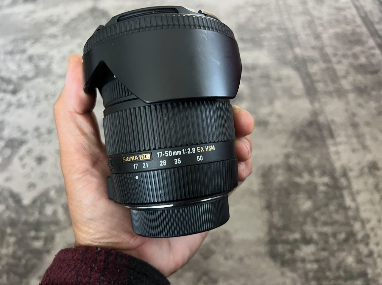 Sigma 17-50mm F2.8 Lens For Nikon F Mount