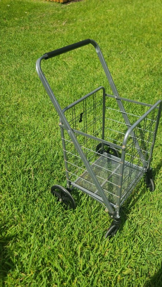 Metal Shopping Cart Heavy Duty