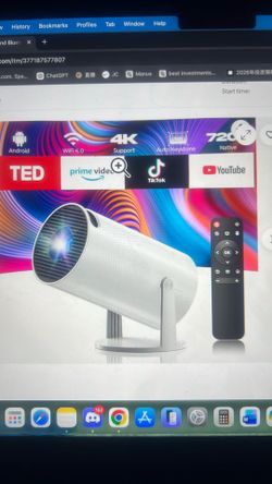 WiFi Bluetooth projector mini