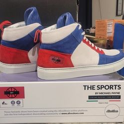 M.P suede Italy shoes