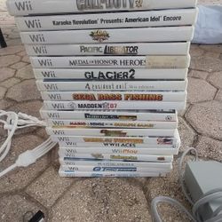 Wii Games / Cables And Controllers 