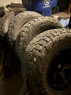 Fuel 18x9 Wheels And Nitto Recon Grapplers