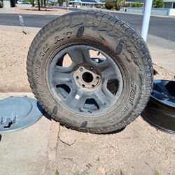 Truck Tire and 18 inch Rim