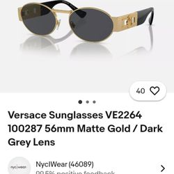 Versace Sunglasses Ovals