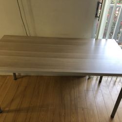 Birch/White Table/Desk